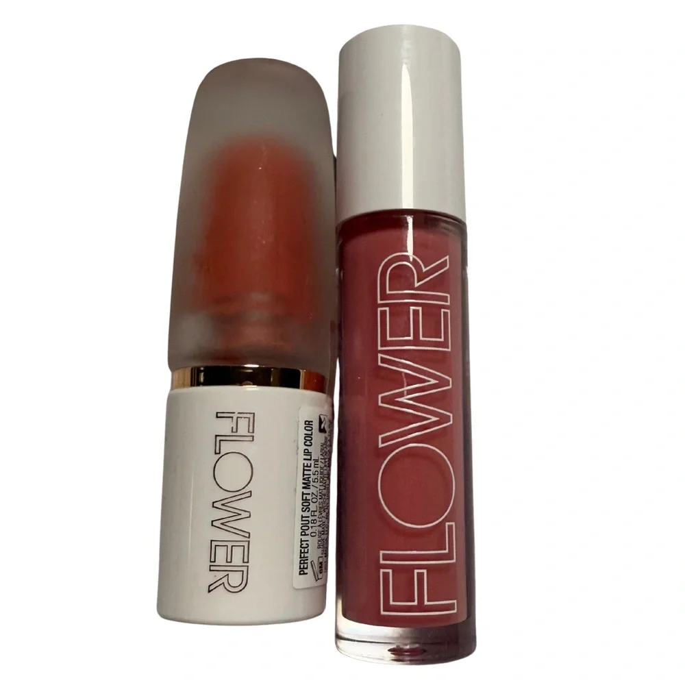 FLOWER Beauty Lip Color and Lip Serum Duo